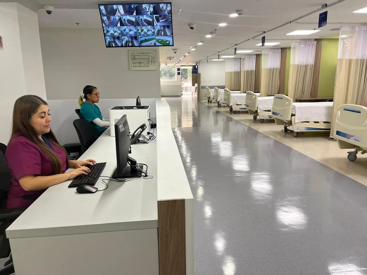 imagen de la sala de recepción de clínica eiren