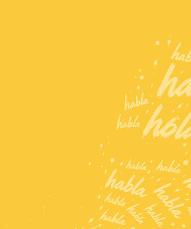 Banner de campana Habla