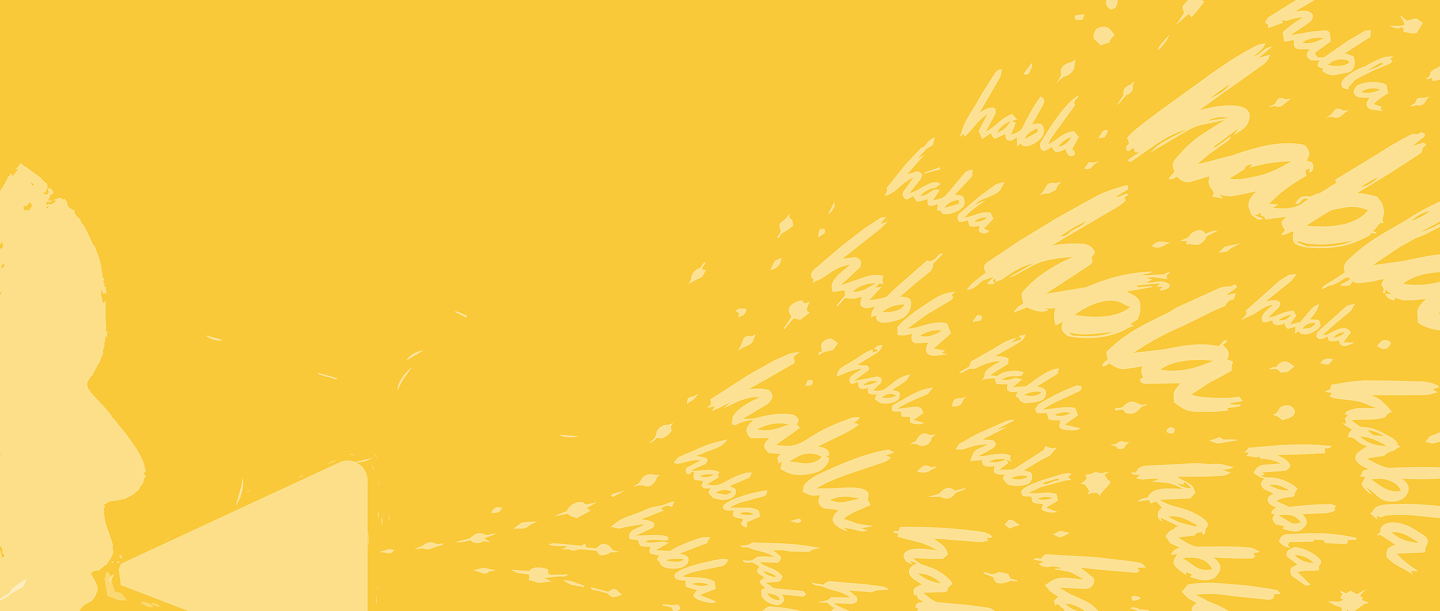 Banner de campana Habla